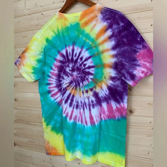 GILDAN Soft Style | Tie-Dye T-Shirt | Color: Assorted | Size: S, M, L - Picture 6 of 7